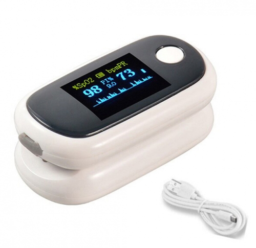 Rechargeable Oximeter Fingertip For Adults with build-in Lithium Battery