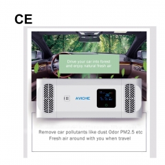 Intelligent portable ioniseur de voiture Hepa purificateur d'air chine pour covid