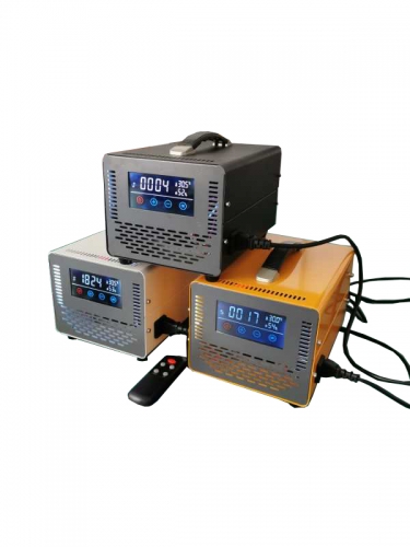 Mini gerador industrial do ozônio da tela de toque do lcd com esterilização da exposição