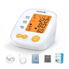 Hablando digital portátil inteligente en línea Monitor de presión arterial máquina de control brazo superior