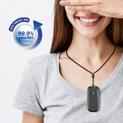 Aviche M5 novo design wearable mirco mini pequeno pescoço purificador de ar pessoal