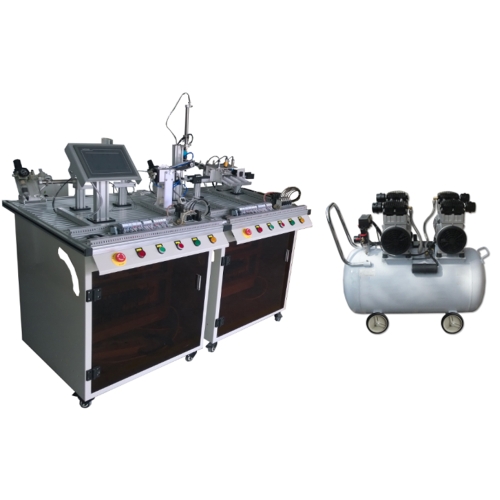 Mechatronics Training Equipment(2 Stations) Instrumentation and Process Control Training Didactic Equipment