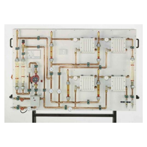 Domestic Heating Circuit Training Panel Teaching Equipment Educational Thermal Transfer Experiment Equipment