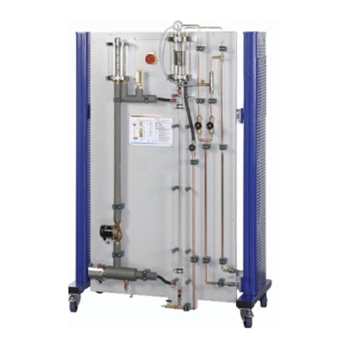 Unidad de estudio del intercambiador de calor de vapor de agua Equipo de enseñanza Equipo educativo de laboratorio de transferencia de calor