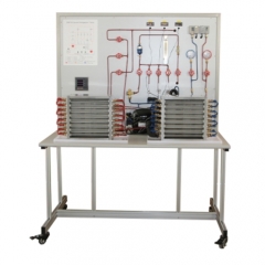 Instrutor de refrigeração geral - Equipamento de treinamento vocacional Instrutor de condicionador de ar didático