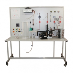 Formateur pour l'étude d'un équipement de formation professionnelle de refroidisseur Équipement de laboratoire de réfrigération didactique