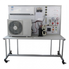 インバーター教育機器を備えた家庭用空調トレーナー職業訓練冷凍実験装置