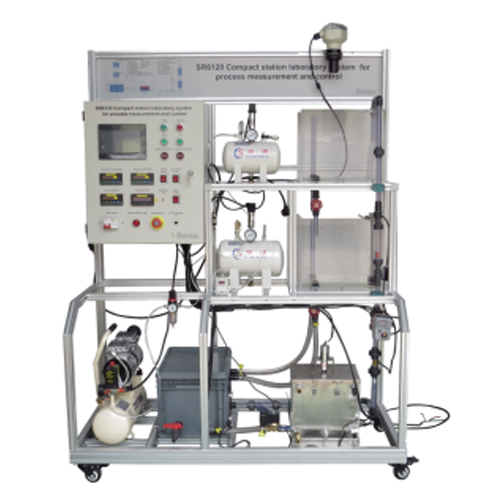 Sistema de laboratorio de estación compacta para equipos de formación profesional de control y medición de procesos