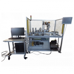 Braço robótico colaborativo de 6 eixos com câmera e garra Equipamento de treinamento vocacional Equipamento de treinamento mecatrônico