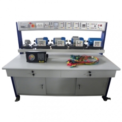 Banco de trabajo de entrenamiento de máquinas de CA Equipo educativo Capacitación vocacional Maquinaria eléctrica