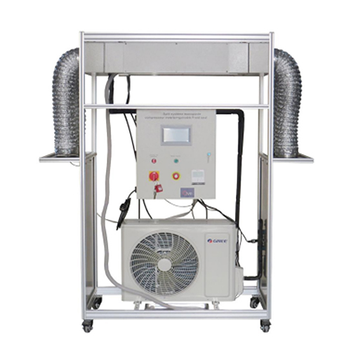 Inversor de Estação Única Split + Sistema Compressor de Duto Equipamento Didático Equipamento de Treinamento em Refrigeração