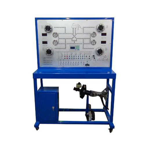 Tablero de demostración de sistema de frenos ABS, equipo educativo de enseñanza para entrenador automático de laboratorio escolar