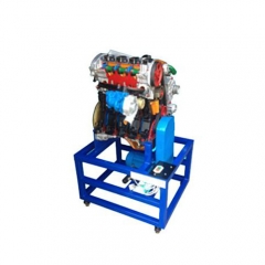 Equipo de educación vocacional de soporte de entrenamiento diesel de cuatro cilindros para entrenador automático de laboratorio escolar