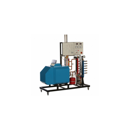 Banc éducatif de chaudière pour l'équipement d'expérimentation thermique d'équipement d'enseignement de production d'eau domestique