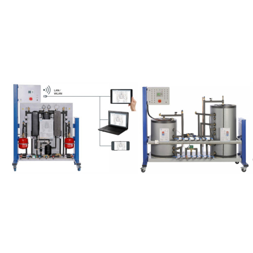 Compresor de chorro de vapor Sistema de entrenamiento Equipo didáctico Equipo de experimentos térmicos