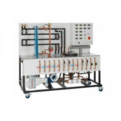 Comparison of Many Heat Exchangers Training System Educational Equipment Heat Transfer Training Equipment