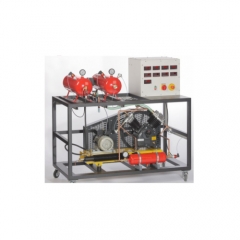 Sistema de treinamento de compressor radial Equipamento educacional Equipamento de treinamento de engenharia de fluidos