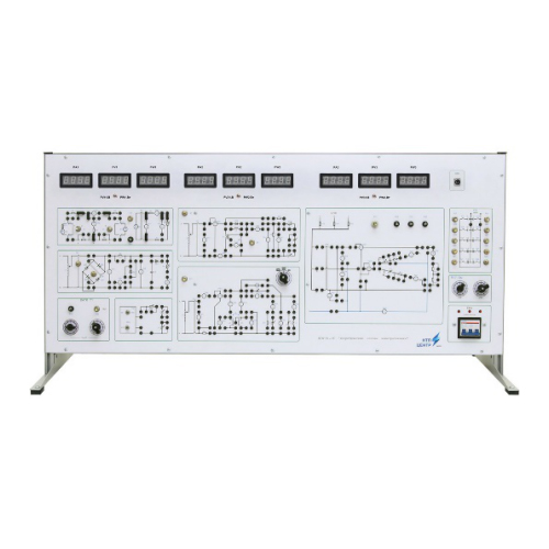 Suporte para Trabalhos de Laboratório em Engenharia Elétrica (Corrente Contínua e Alternada) Equipamento Didático Bancada Elétrica