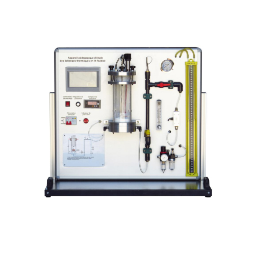 Dispositif didactique pour l'étude des échanges thermiques en lit fluidisé Matériel didactique Appareil d'expérimentation en hydrodynamique