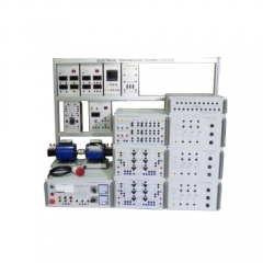 Sistema de entrenamiento de transmisión eléctrica Equipo de enseñanza Equipo de laboratorio de ingeniería eléctrica