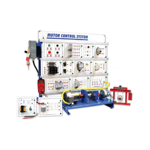 Sistema de aprendizado de controle de motor elétrico Equipamento educacional Instrutor de eletricista