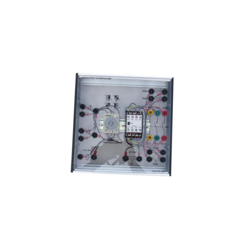 Tetra Polar Contactor Didactic Equipment Electrical Installation Lab
