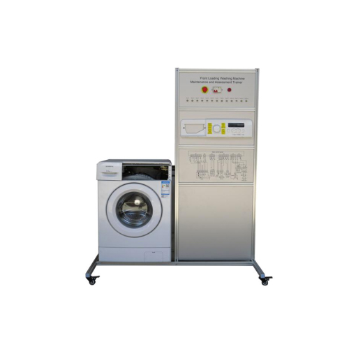 Frontlader-Waschmaschinen-Wartungs- und Bewertungstrainer Schulungsgeräte Elektroinstallationslabor