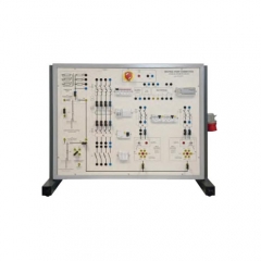 Panneau pour l'étude et le test des systèmes de distribution (connexion au point neutre) Équipement didactique Équipement de laboratoire électrique