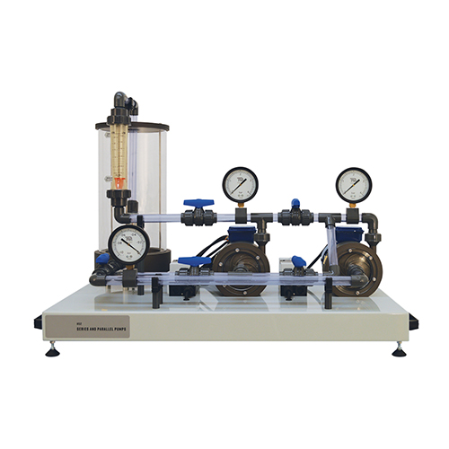 Серийные и параллельные насосы Оборудование для экспериментов по механике жидкости Оборудование для профессионального обучения