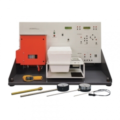 Medição de temperatura e calibração Equipamento de demonstração de transferência de calor Equipamento de treinamento vocacional