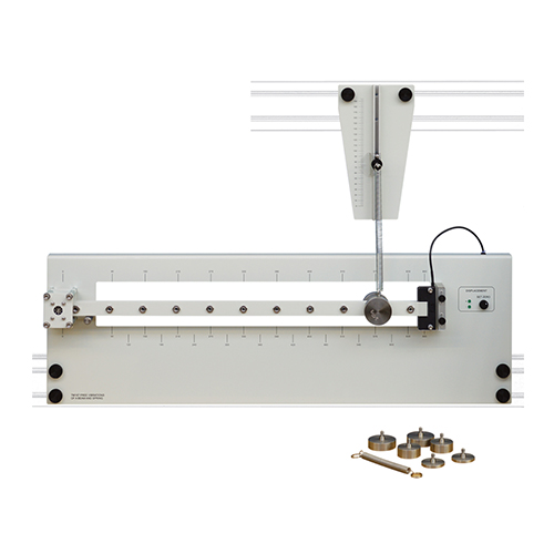 ビームとスプリングの自由振動 職業訓練装置 機械訓練装置