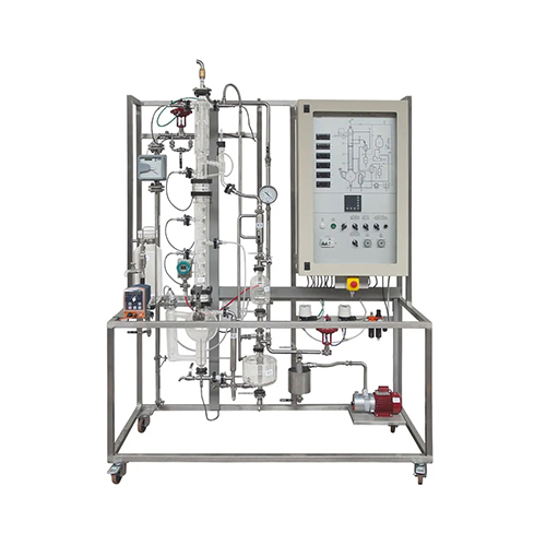 Continuous Distillation Pilot Plant Technical Education Equipment