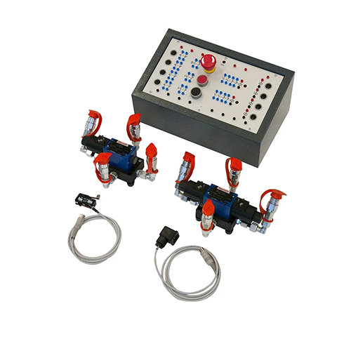 Système pratique électro-huile-hydraulique Équipement pédagogique Équipement de formation hydraulique