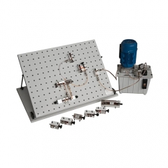 Прозрачные масляно-гидравлические компоненты Дидактическое оборудование Гидравлическое учебное оборудование