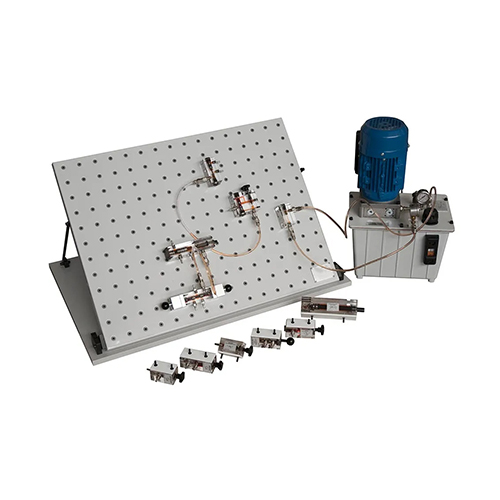 Equipamento didático de componentes óleo-hidráulicos transparentes Equipamento de treinamento hidráulico
