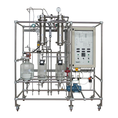 Équipement d'enseignement technique pour usine pilote d'évaporation à couche descendante à effet unique