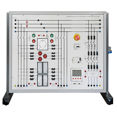 Module For Parallel Of Generators Didactic Equipment Electrical Engineering Lab Equipment
