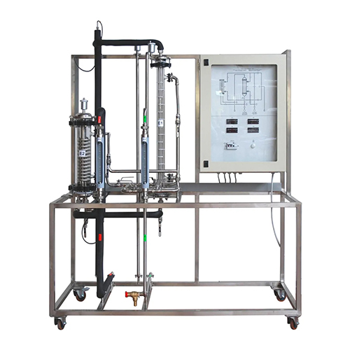 Transferencia de calor con intercambiador de calor de carcasa y tubos y serpentín Equipo de formación profesional