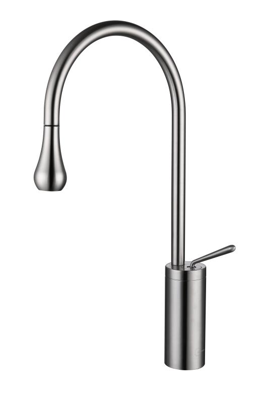 Model MS1921, Matte Black Kitchen Faucet