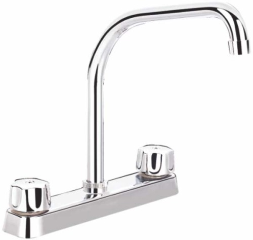 Modelo: KD-48003, Grifo de baño de 8 pulgadas