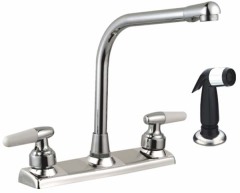 Model: KD-48009, 3 hole kitchen faucet with sprayer