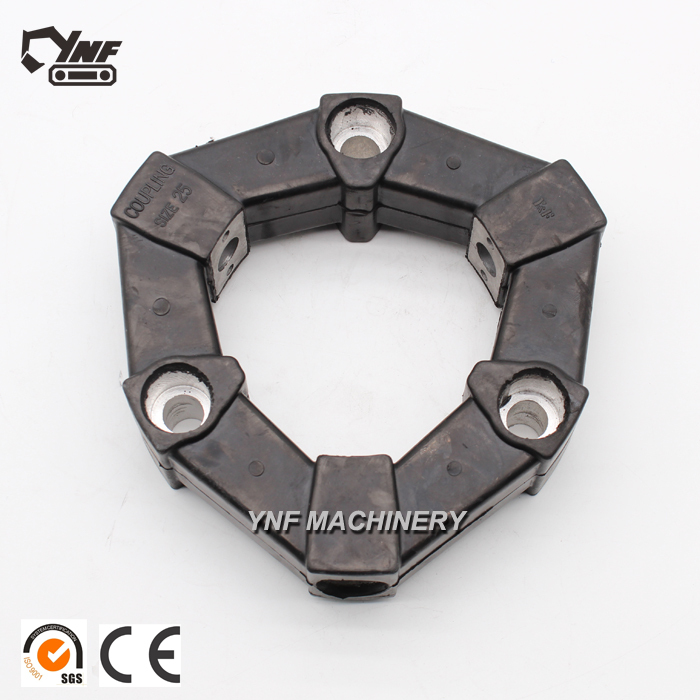 1602000300 CF-A-025 Excavator Spare Part Flexible Rubber Coupling TB175 Pump Coupling