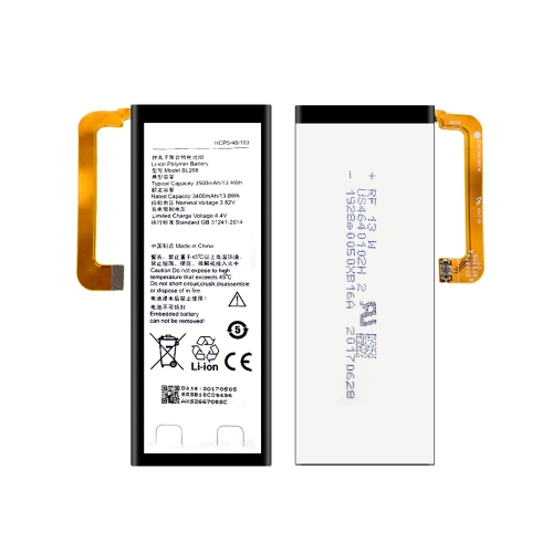 BL268 3500mAh Battery For Lenovo ZUK Z2 ZUKZ2 Z2131