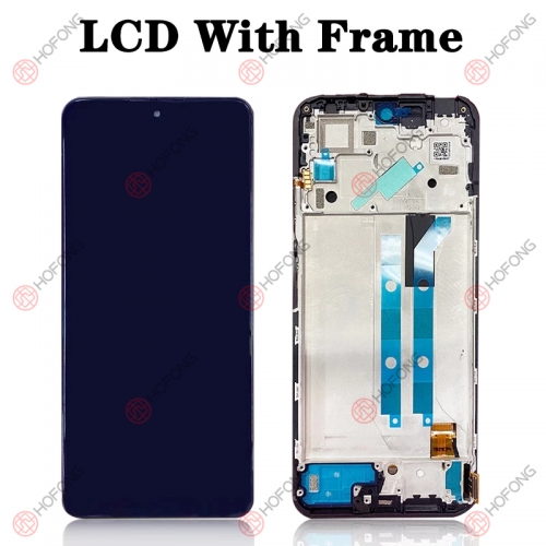 Touch Digitizer Assembly for Xiaomi Poco X4 Pro 5G 2201116PG with frame