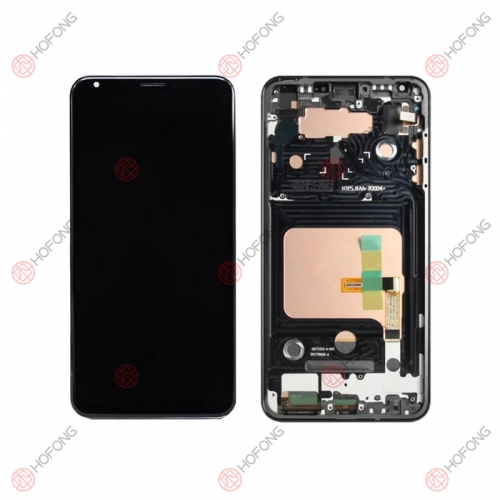 LCD Display + Touchscreen Assembly for LG V30S ThinQ V30S+ ThinQ With Frame