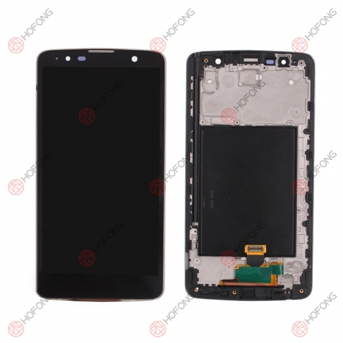 LCD Display + Touchscreen Assembly for LG Stylus2 Plus K550 K530 K535 MS550 K557 With Frame
