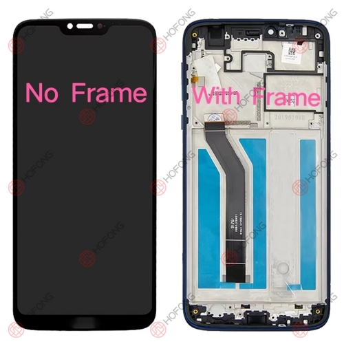 LCD Display + Touchscreen Assembly for Motorola Moto G7 Power With Frame