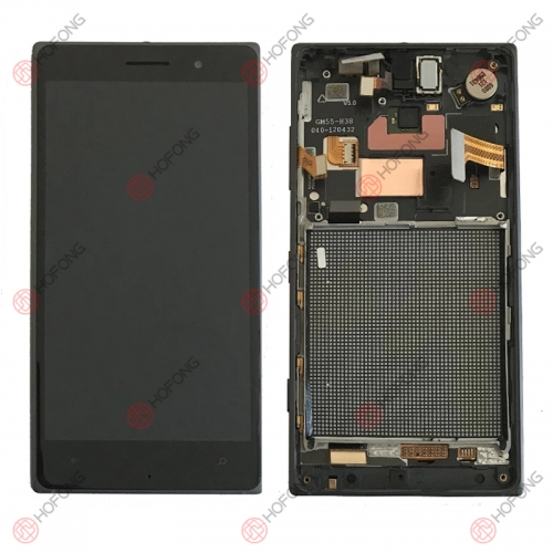 LCD Display + Touchscreen Assembly for Nokia Lumia 830 N830 RM-984 With Frame