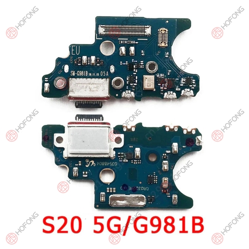 USB Charging Port Dock Connector Flex For Samsung Galaxy S20 5G G981B