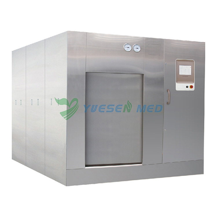 Sliding door large vacuum steam sterilizer